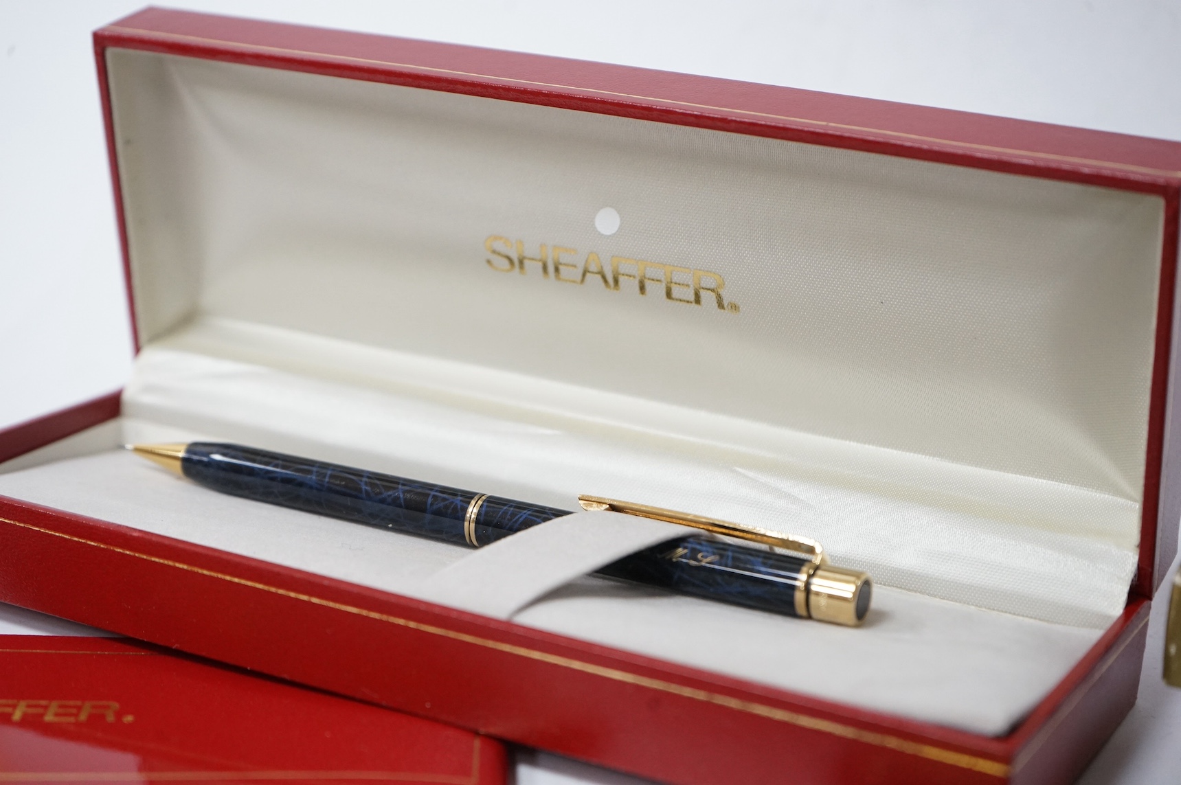 A collection of various pens and a H.N. Ansell medal. Condition - varies